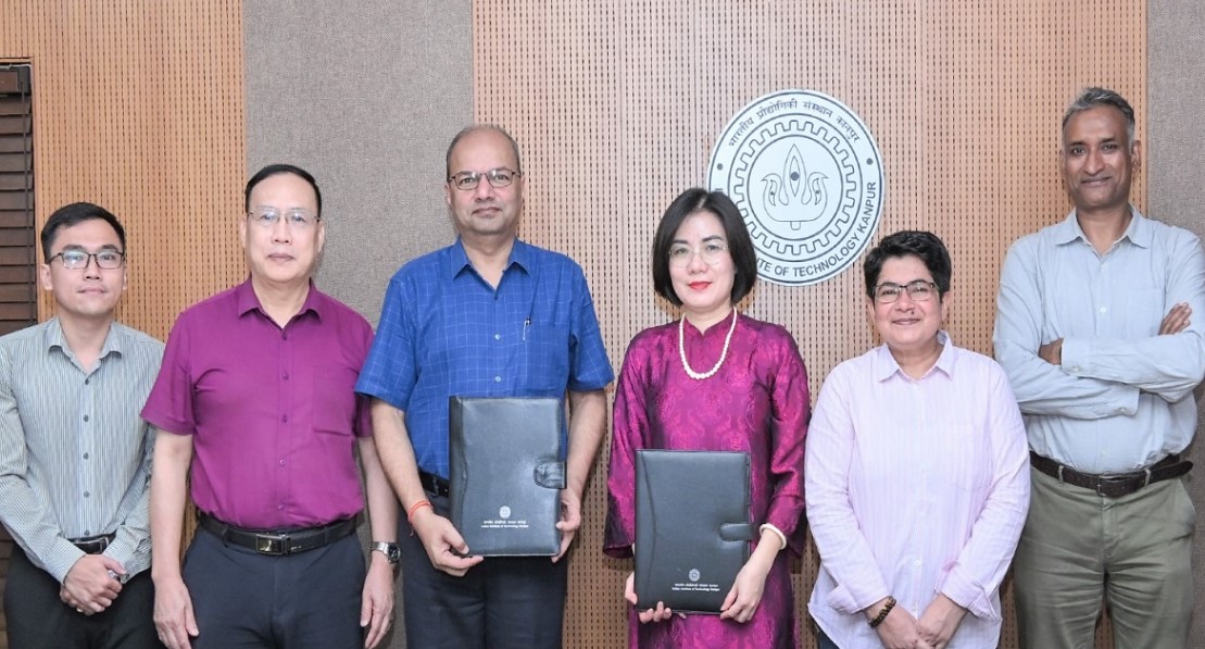 IIT Kanpur and Vietnam National University Join Hands for AI, Research & Academic Collaboration