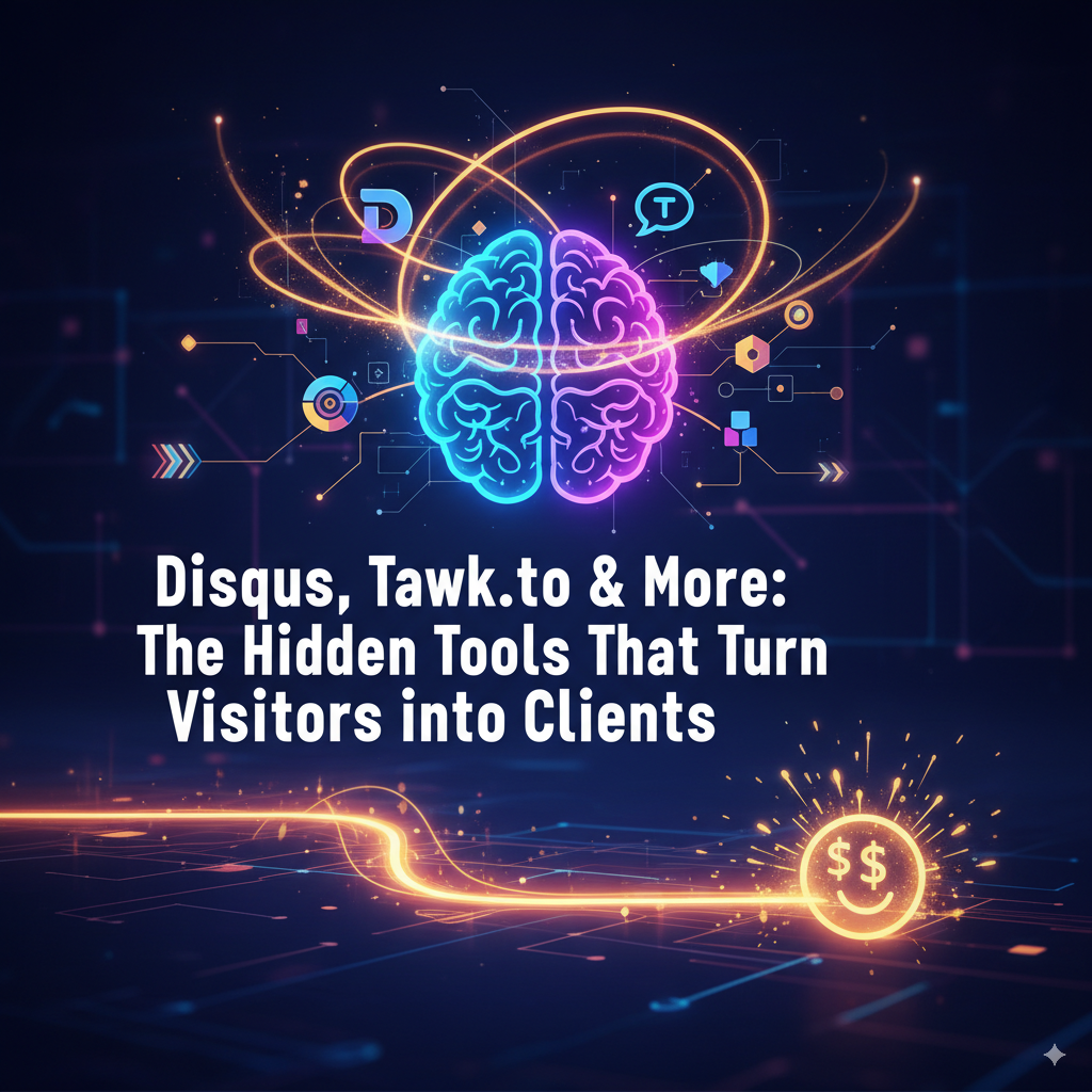 Disqus, Tawk.to & More: The Hidden Tools That Turn Visitors into Clients