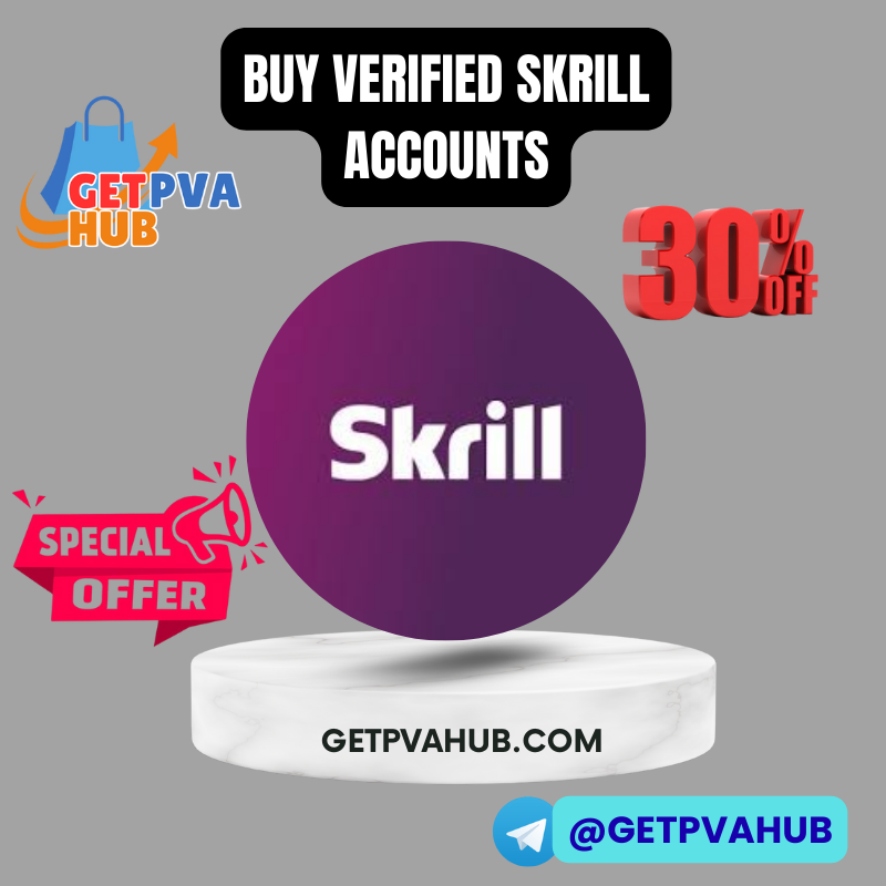 B`uy  Verified Skrill Accounts