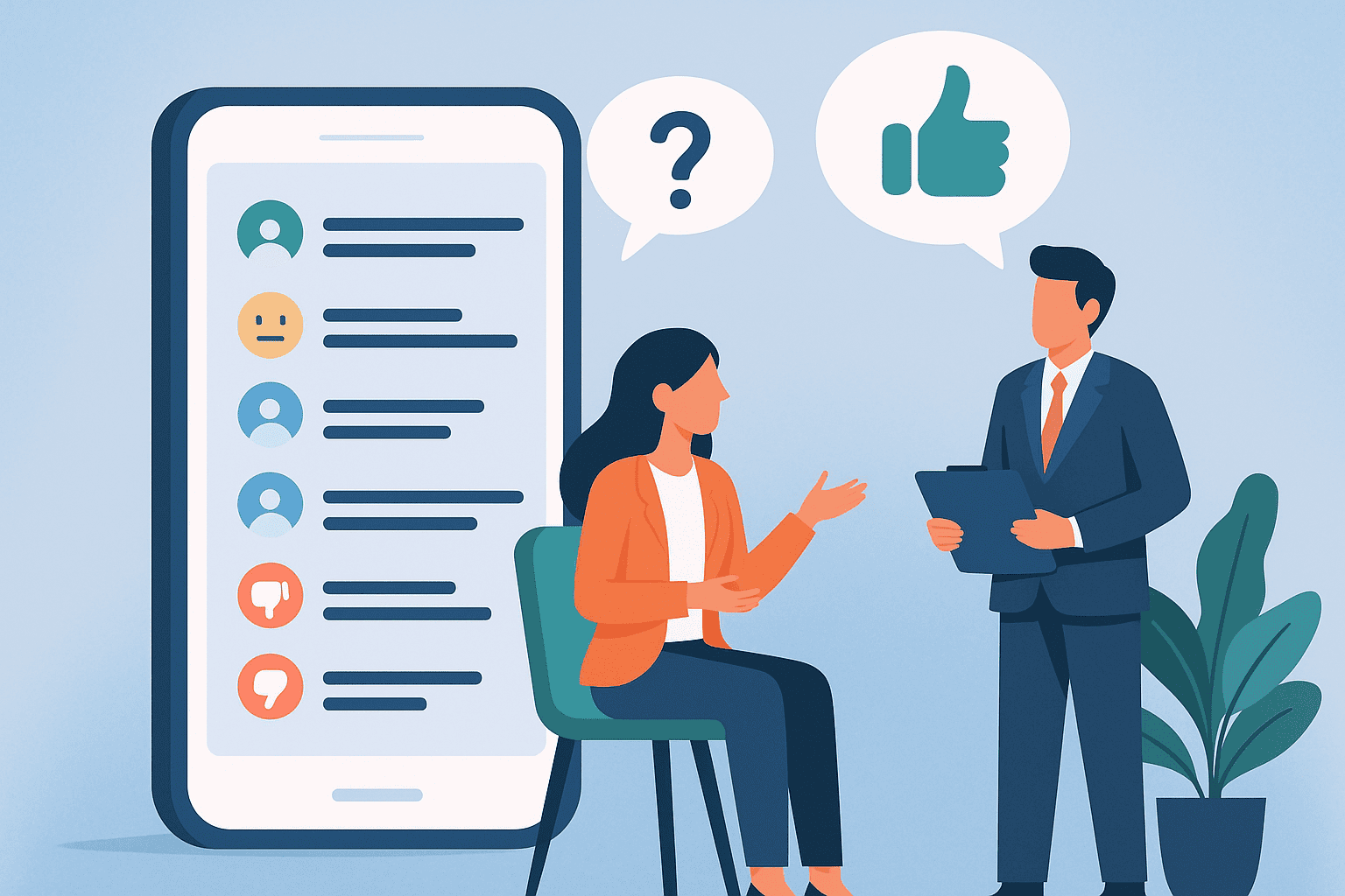 Preciso mesmo de uma ferramenta para feedback? Não posso simplesmente conversar?