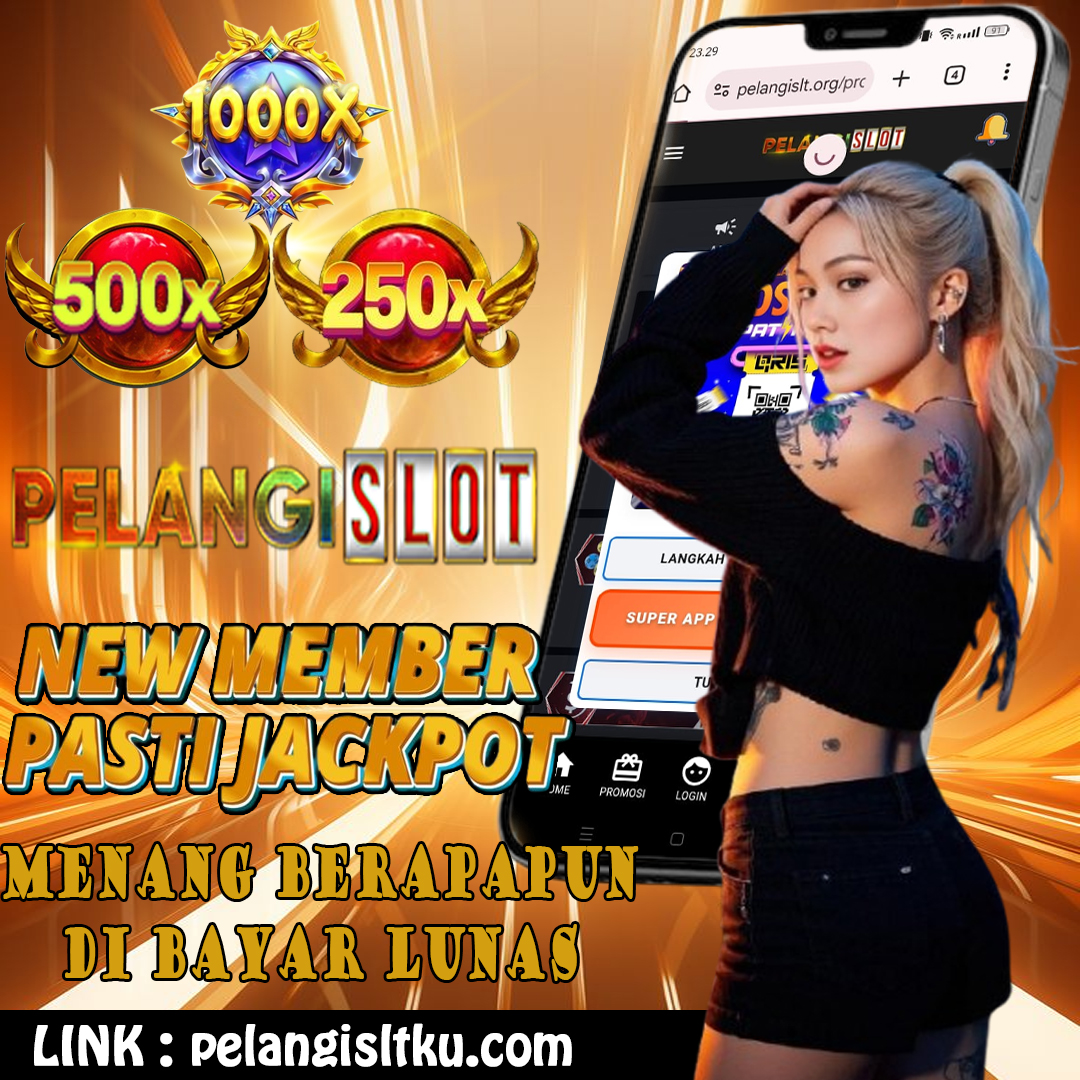 PelangiSlot Situs Slot Online dengan Bonus New Member 100%