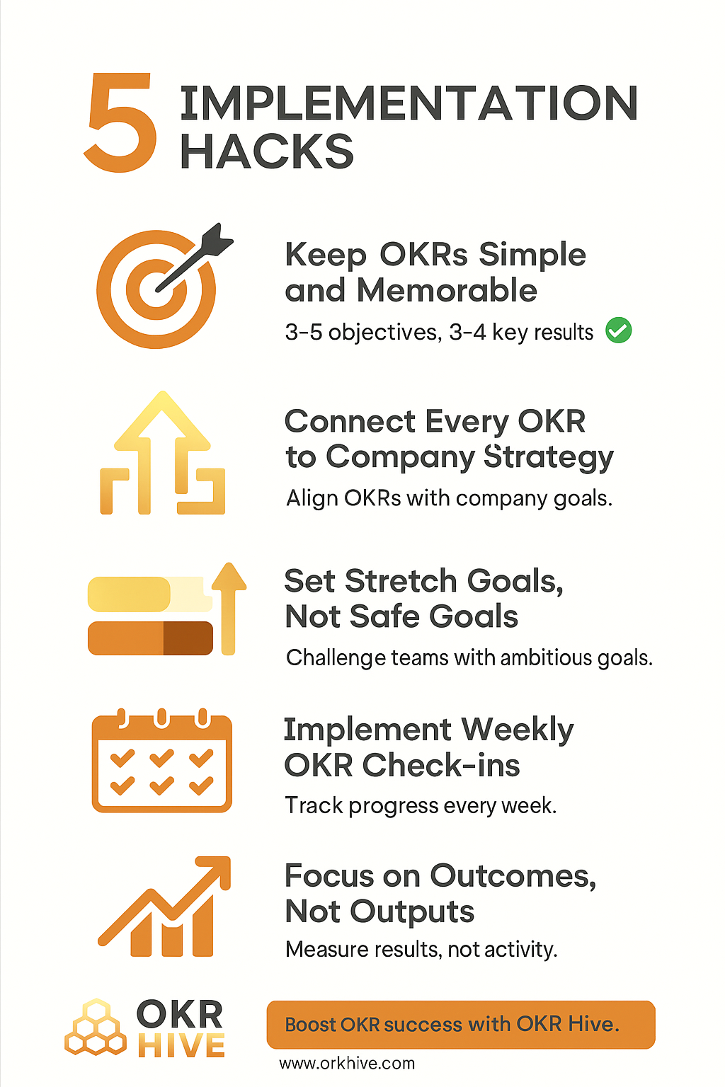 OKR Implementation Hacks