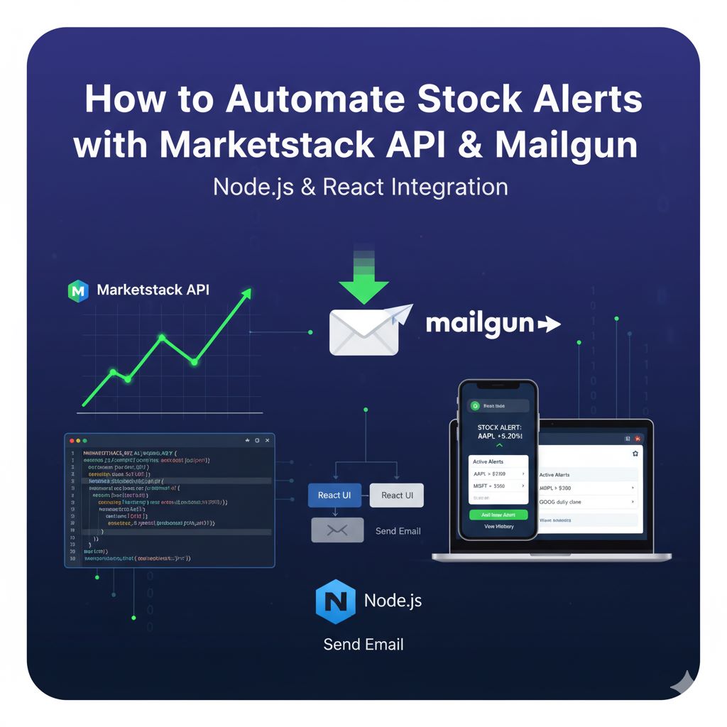 How to Send Automated Stock Price Notifications with Node.js and Mailgun