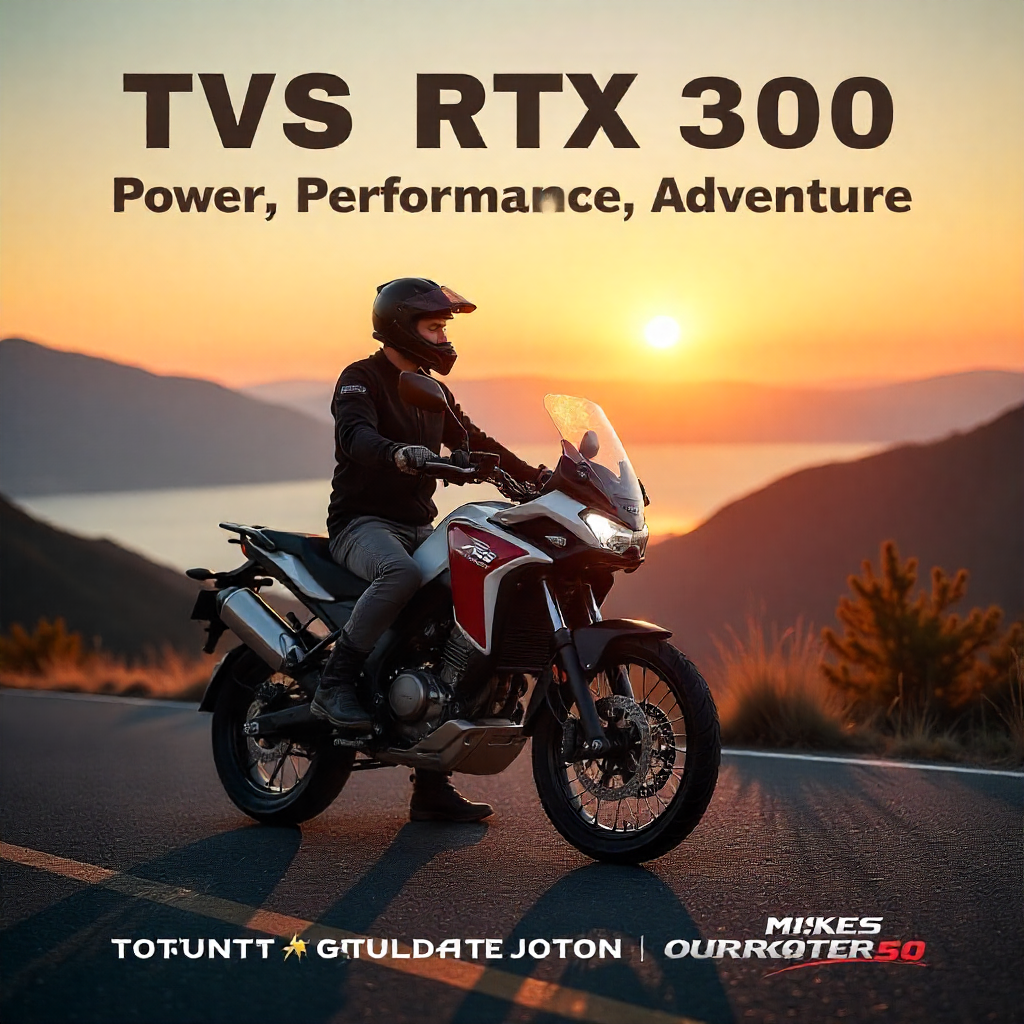 TVS RTX 300 Launch: The Next Big Adventure Bike from TVS