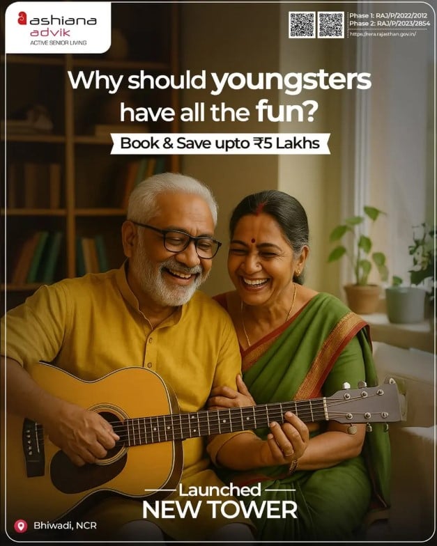 Senior Living in Delhi NCR – Redefining Retirement with Ashiana Housing
