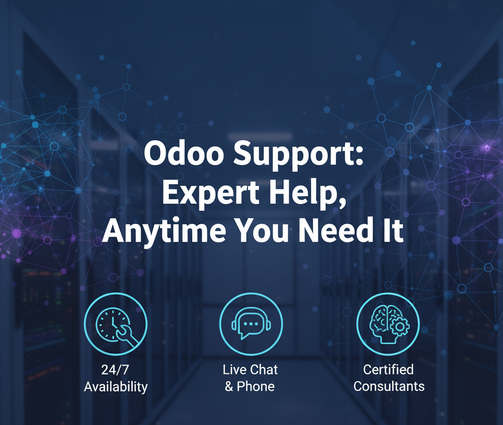 Odoo Support: Expert Help, Anytime You Need It