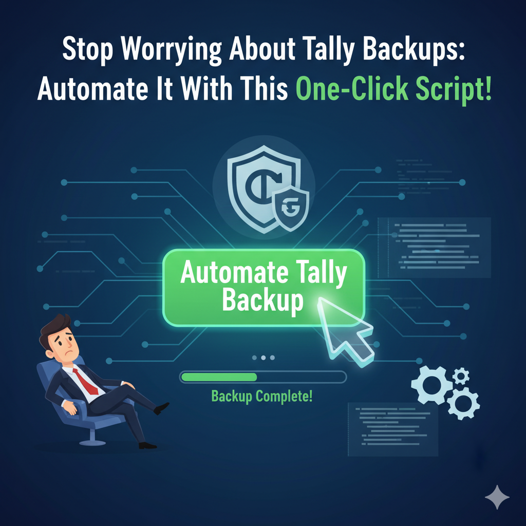 Stop Worrying About Tally Backups: Automate It