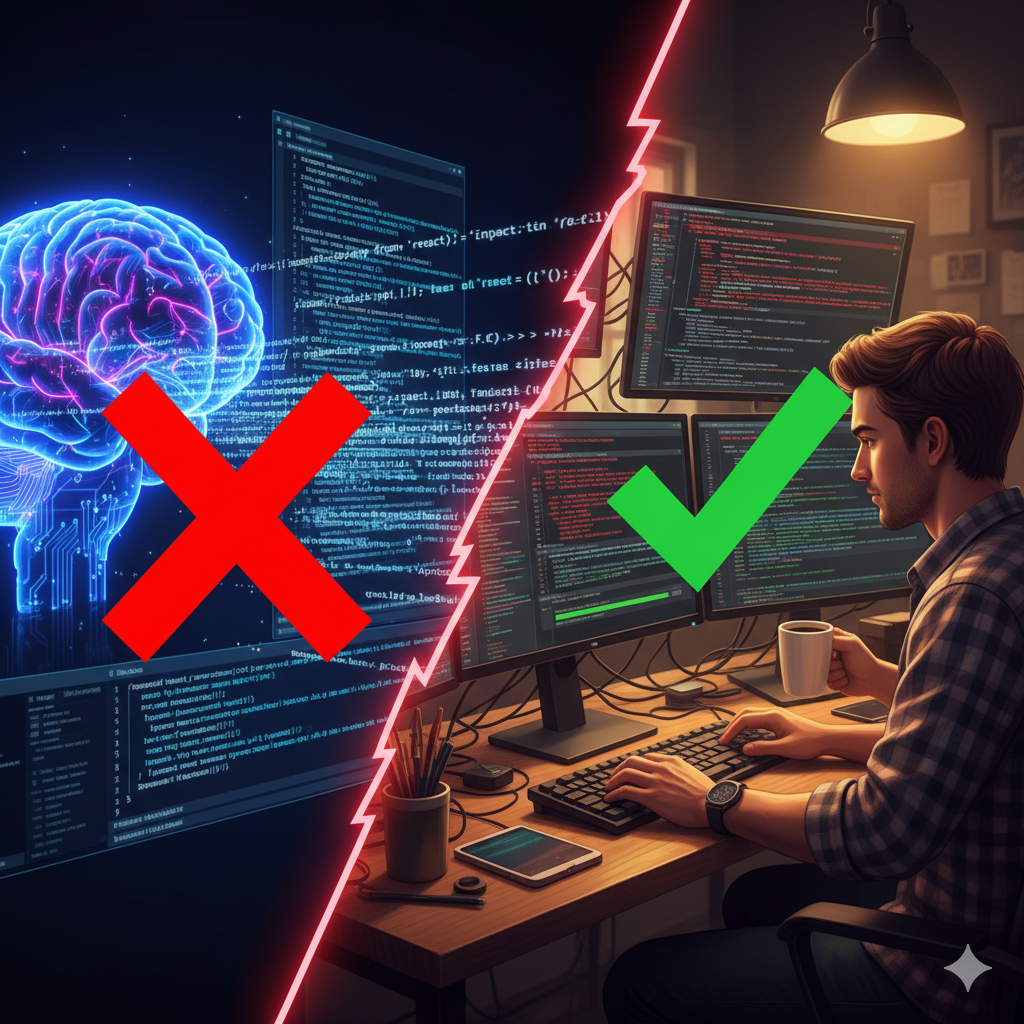 The Myth of “AI Writing Code”