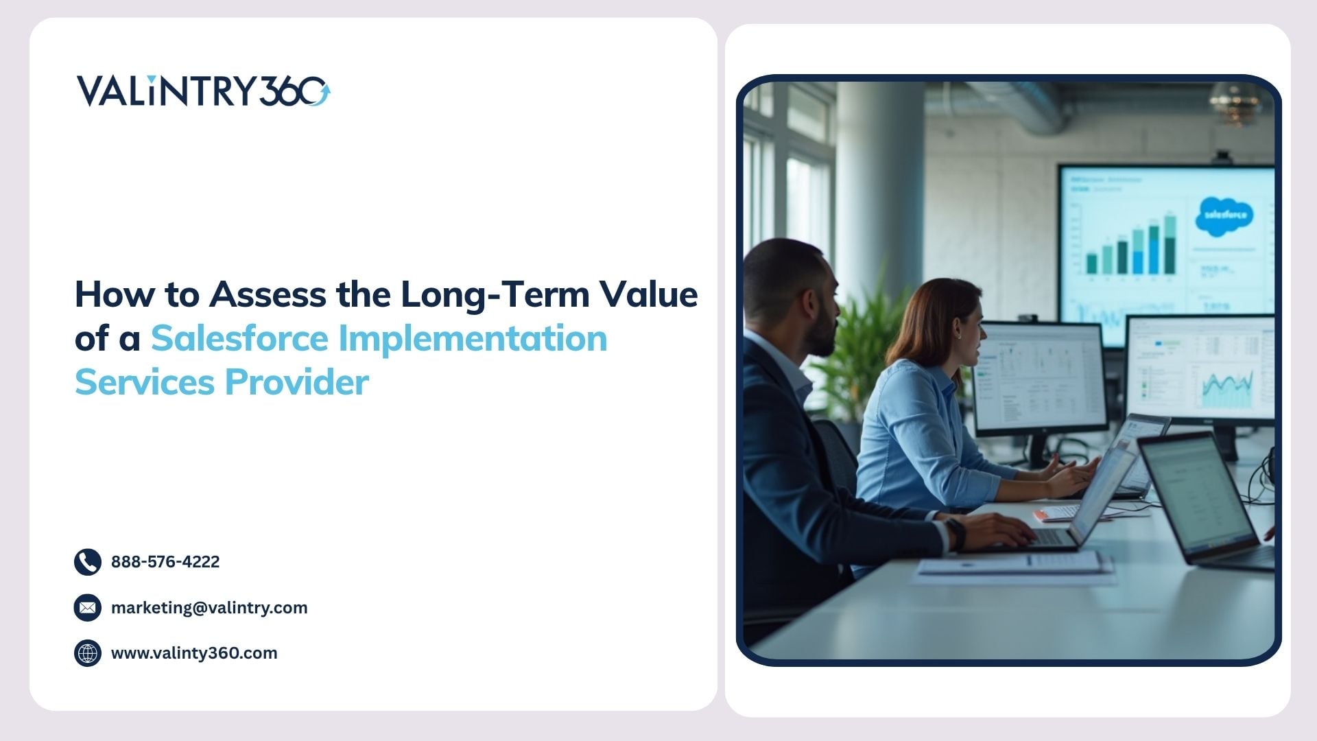 How to Assess the Long-Term Value of a Salesforce Implementation Services Provider