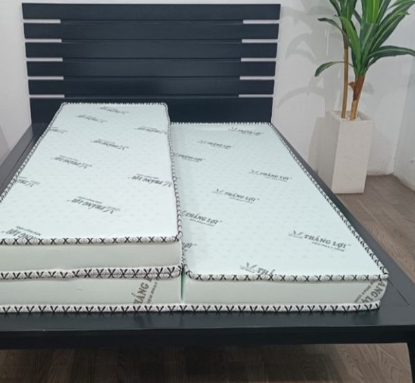Nệm Cao Su Hoạt Tính Gấp 3 1m8 x 2m x 10cm