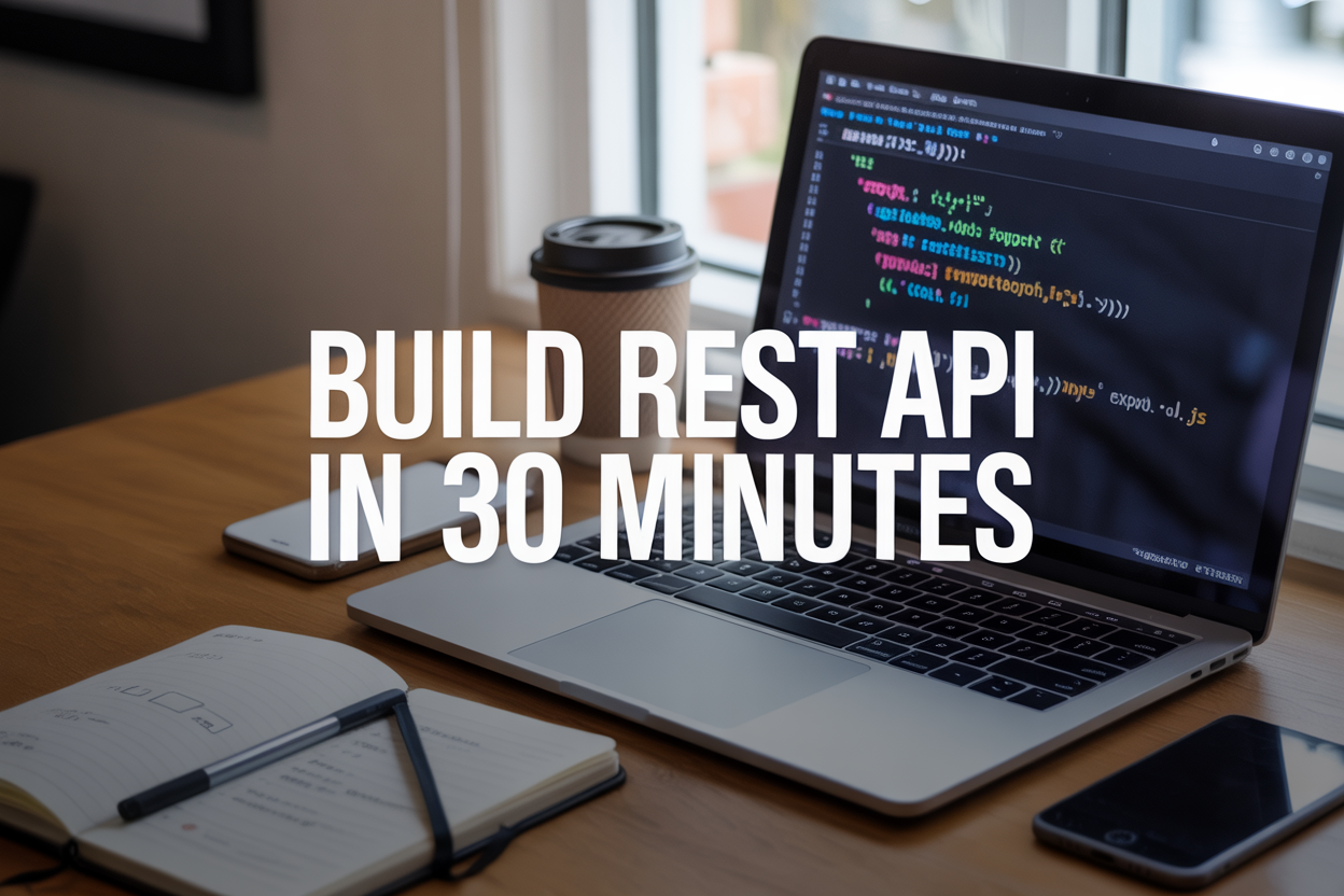 How to Build Your First REST API with Node.js in 30 Minutes