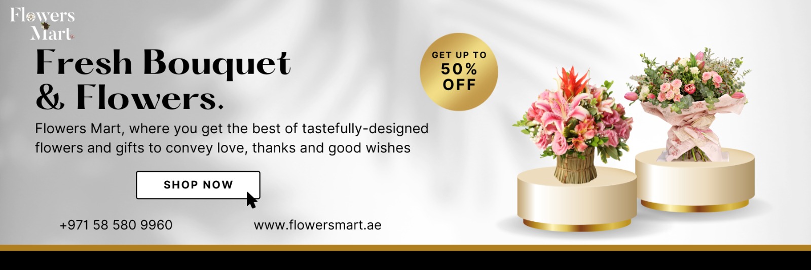 FlowersMart: Luxury flower shop dubai for any occasion with luxury flowers