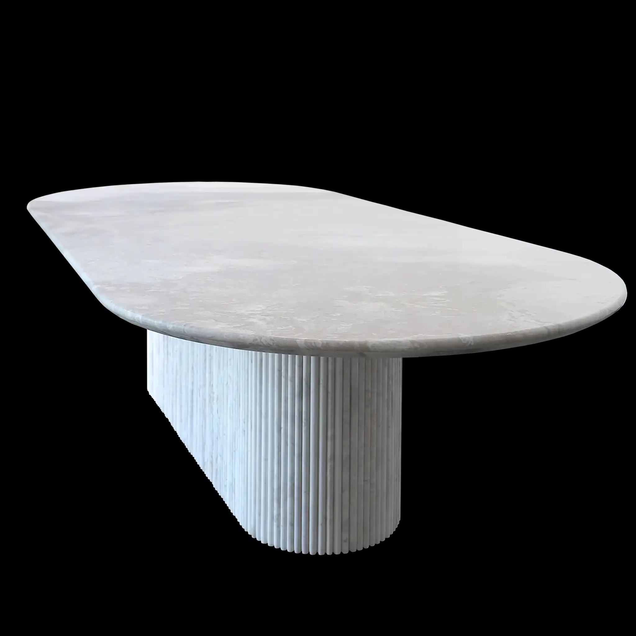 White Marble Dining Table | Marbeyacharm.com