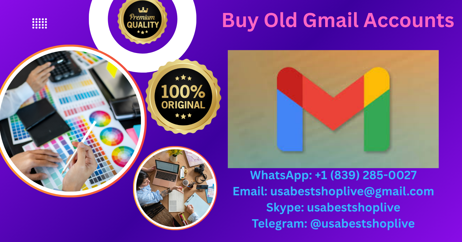 Top Websites to buy Gmail PVA Accounts Cheap & Phone ...