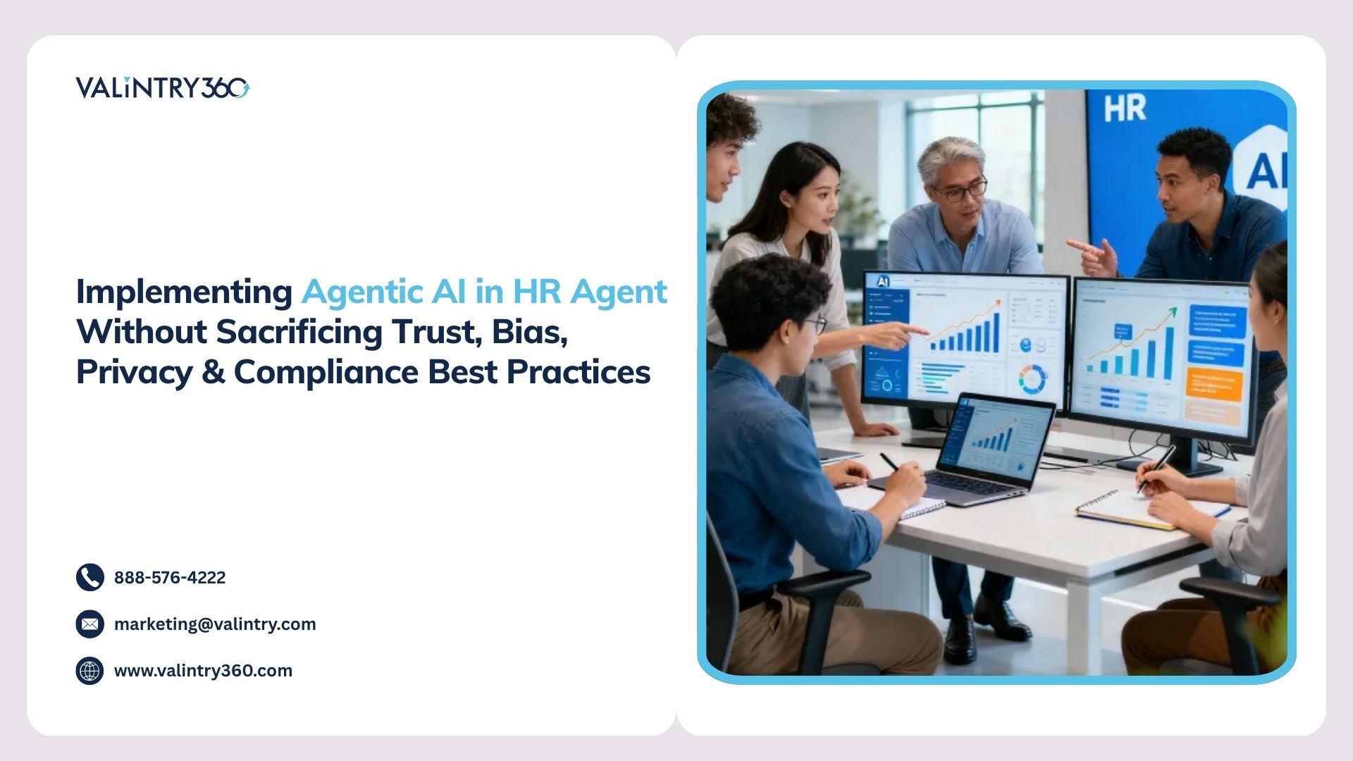 Implementing Agentic AI in HR Agent Without Sacrificing Trust Bias, Privacy & Compliance Best Practices