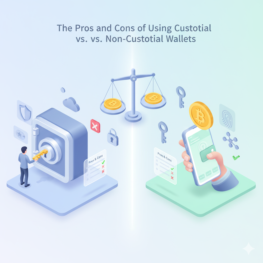 The Pros and Cons of Using Custodial vs. Non-Custodial Wallets