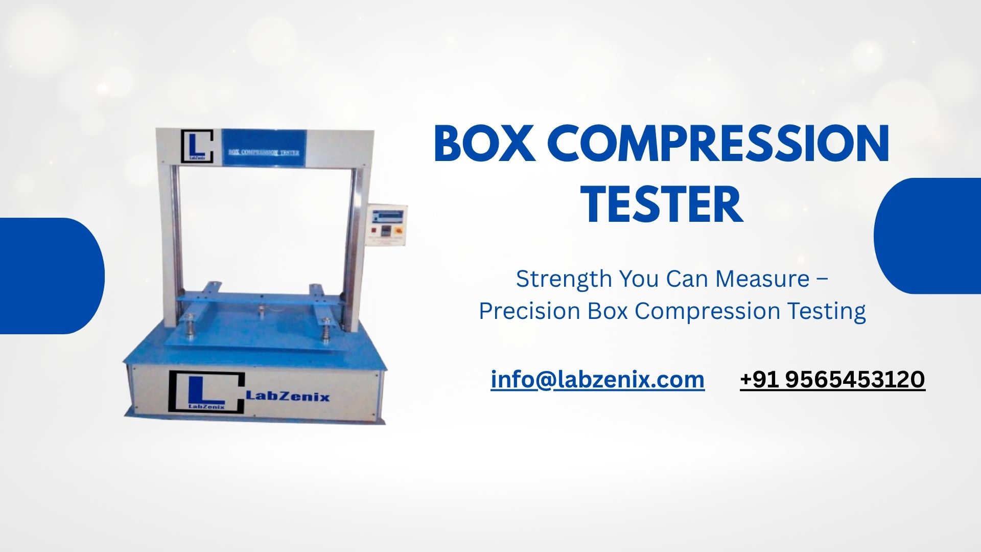 Labzenix Box Compression Tester – Strength Tested, Quality Assured