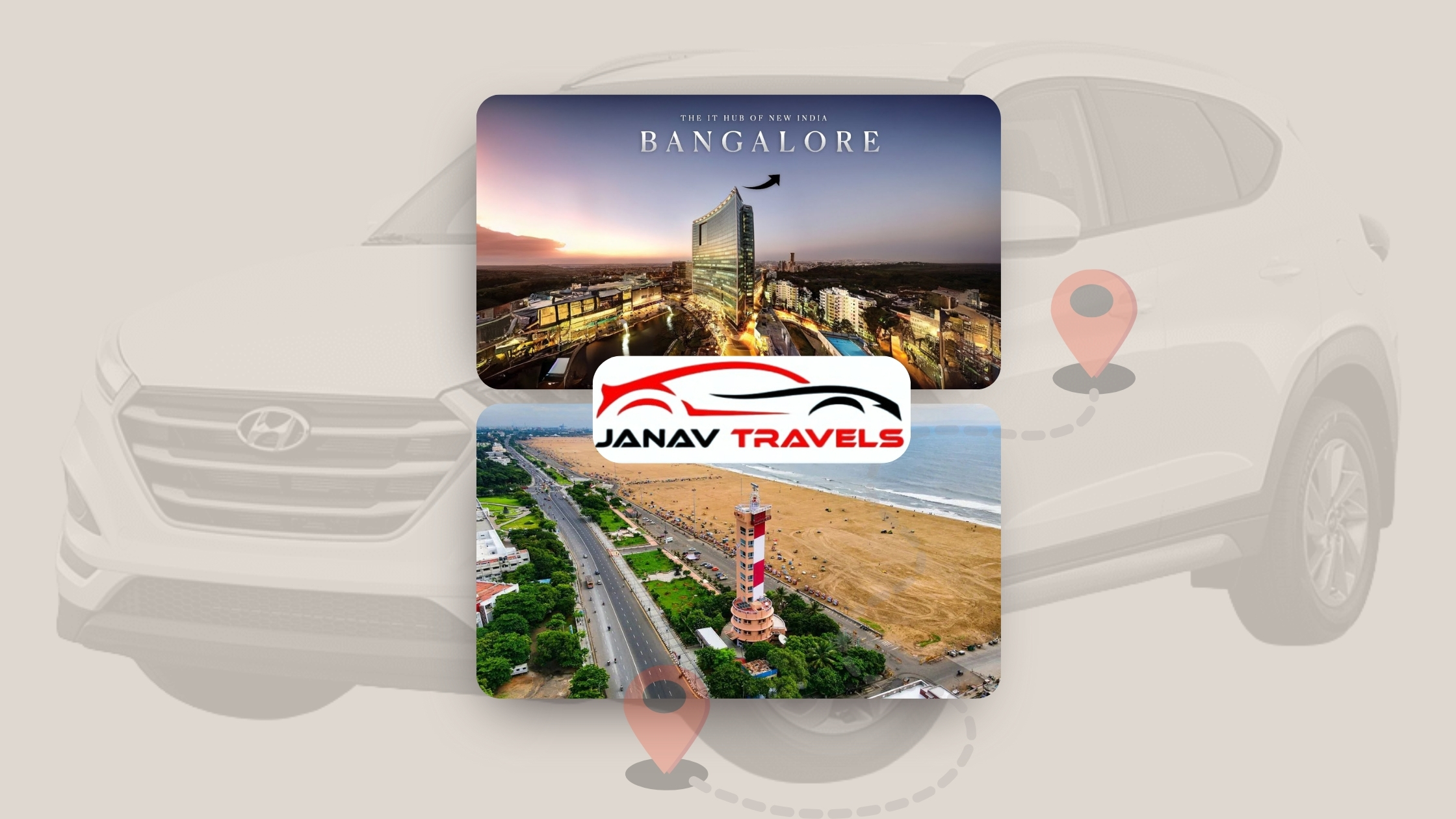 Affordable One-Way Taxi Service from Bangalore to Chennai