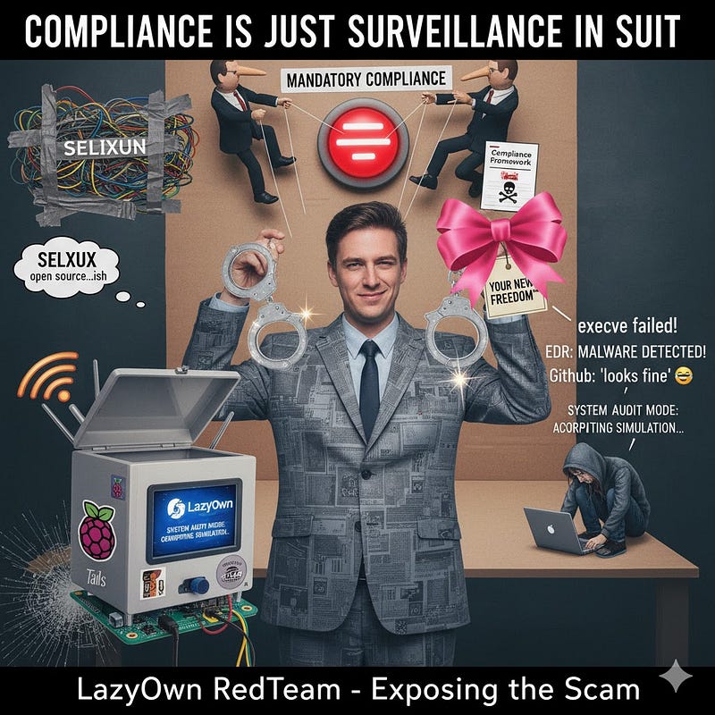 🦠 “Compliance” Is Just Surveillance in a Suit — And They Gift You the Handcuffs
By grisun0…