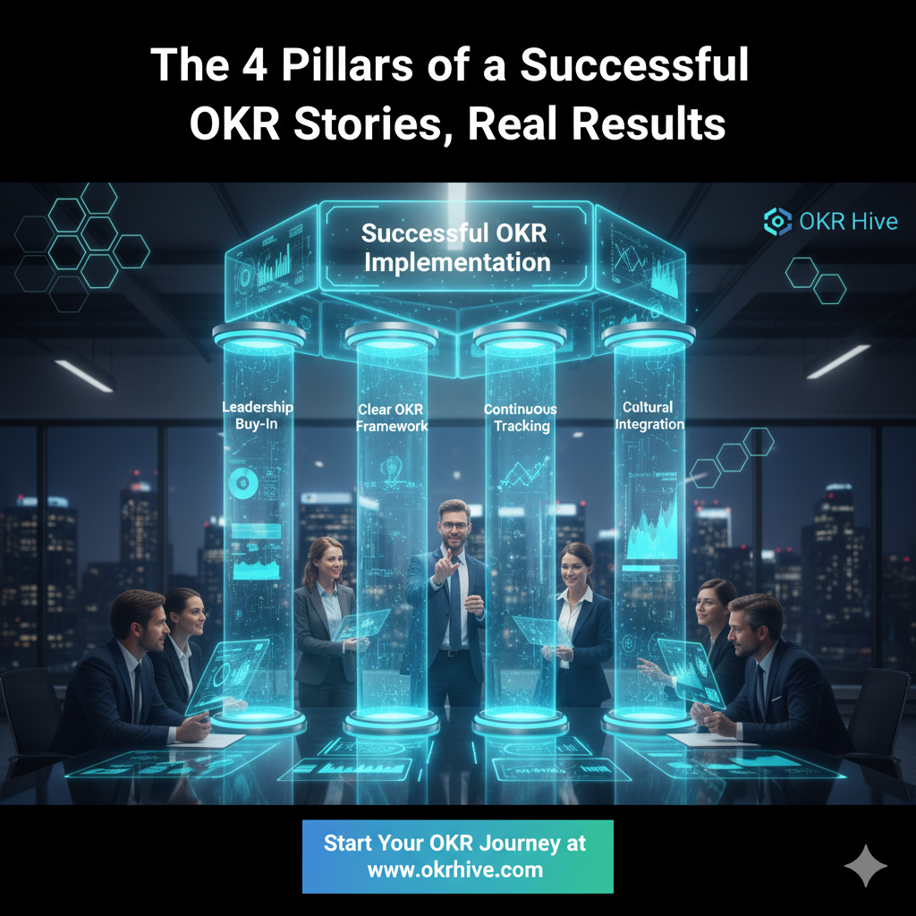 The 4 Pillars of a Successful OKR Implementation