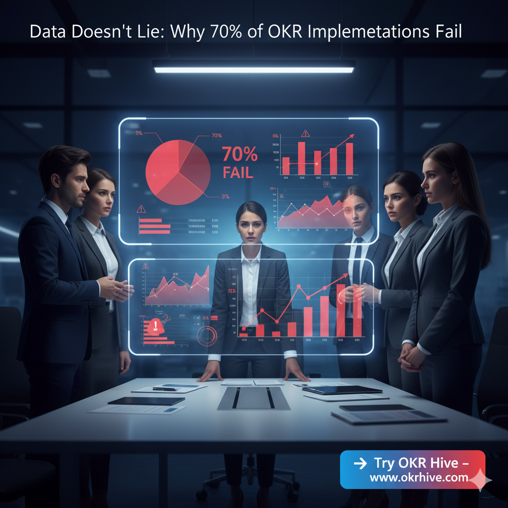 Data Doesn’t Lie: Why 70% of OKR Implementations End in Failure