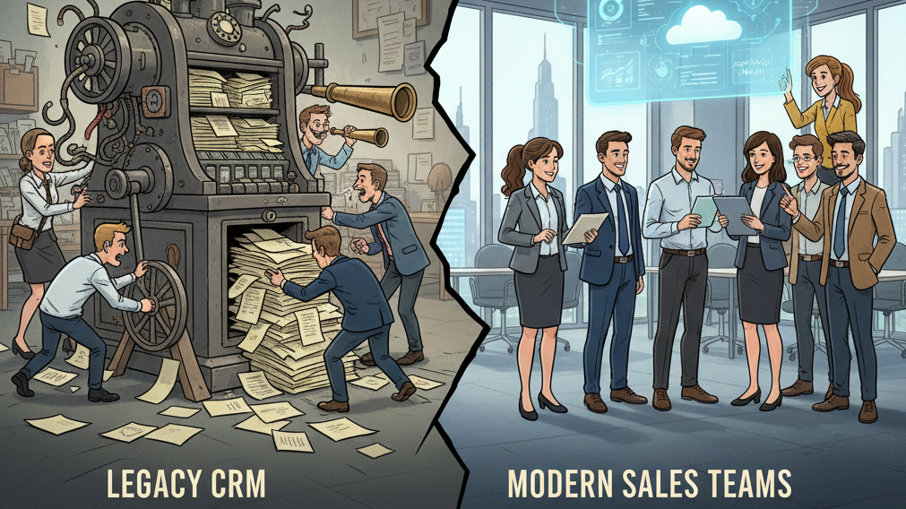 Why Legacy CRMs Fail Modern Sales Teams
