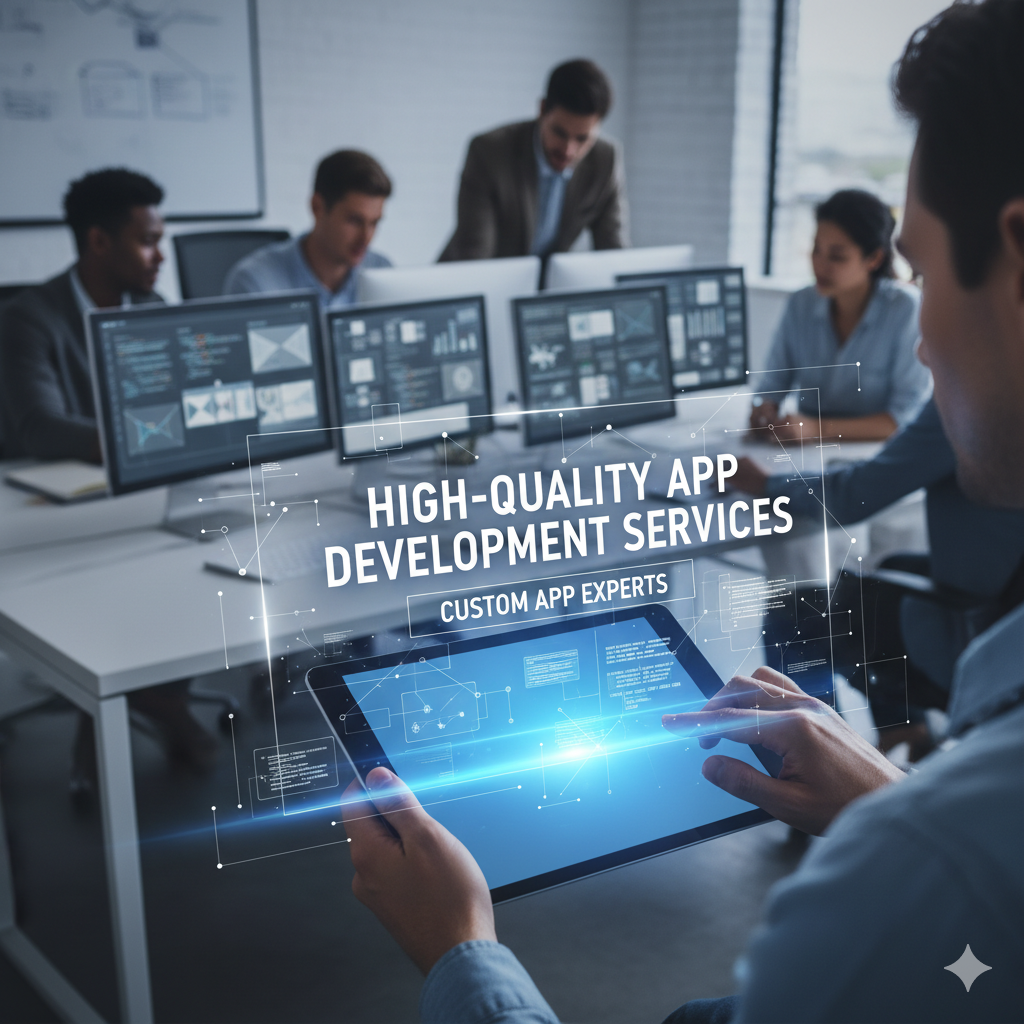 High-Quality App Development Services by Custom App Experts