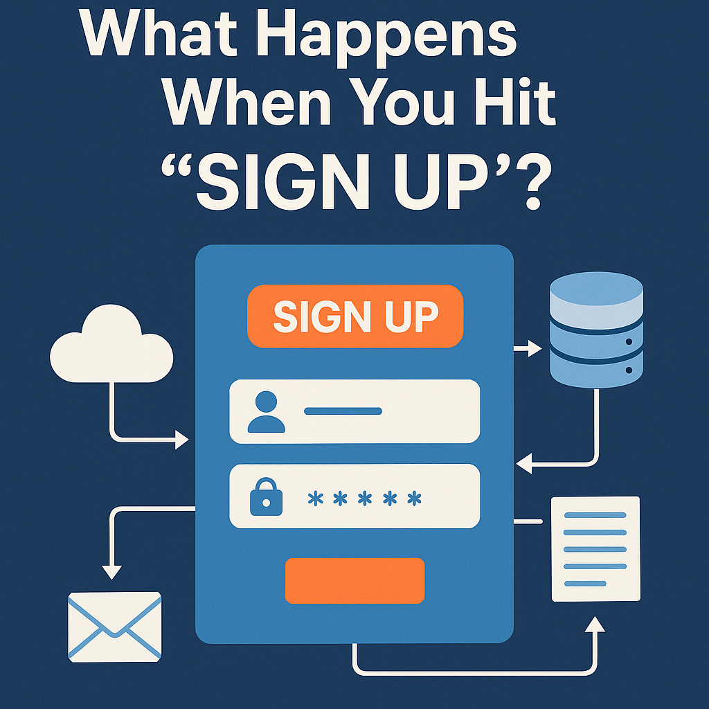 What Happens When You Hit “Sign Up”? (Beginner-Friendly Breakdown)