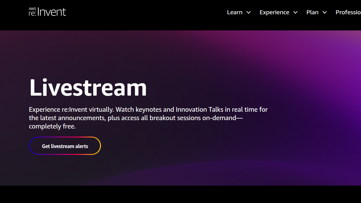 AWS re:Invent 2025 — Keynotes, how to watch live and more