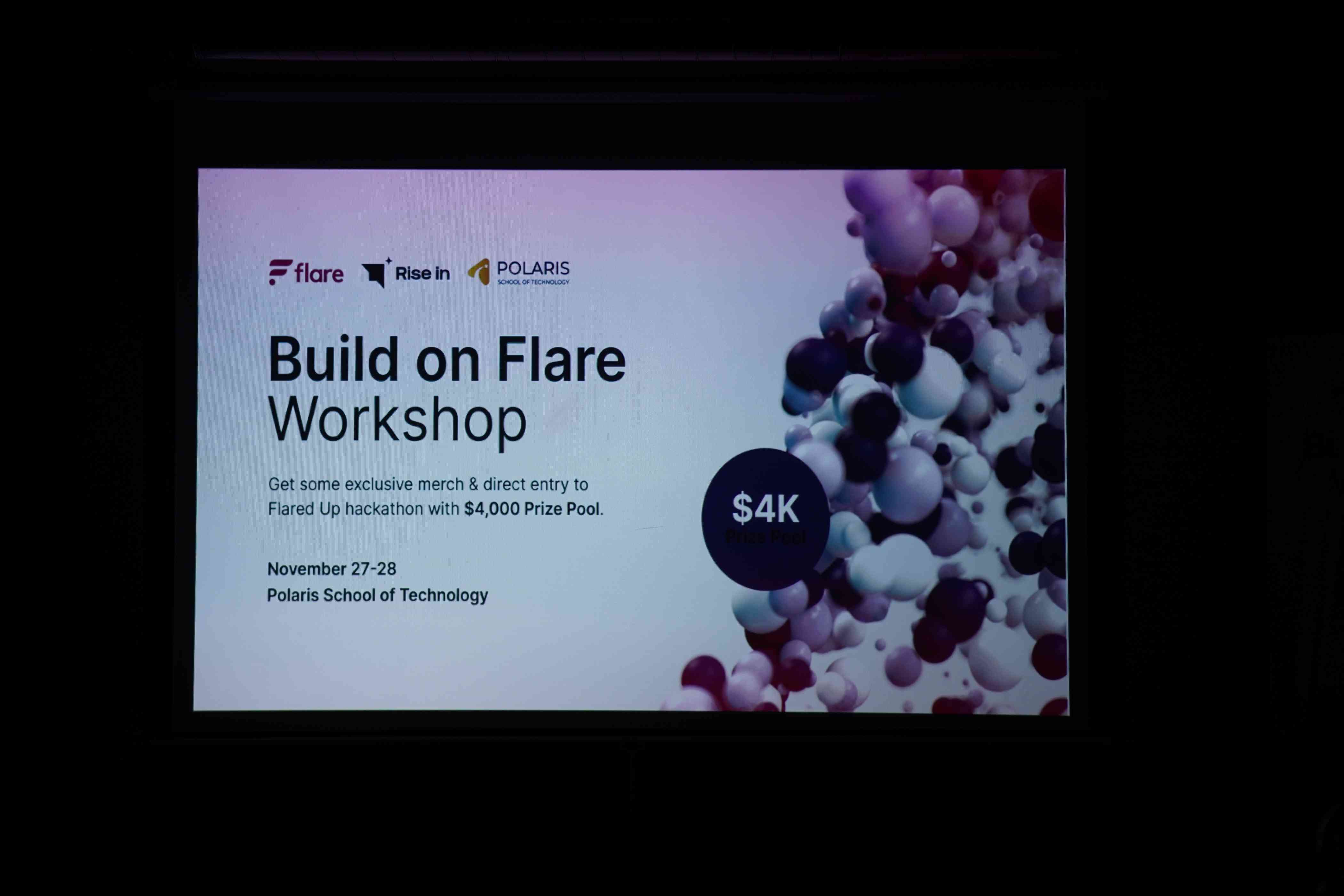 🚀 My Experience at the Build on Flare — Hands-On Workshop