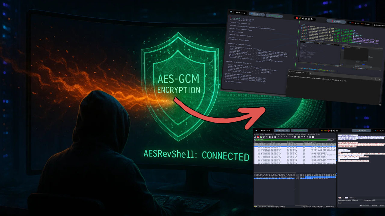 AESRevShell: The Best Encrypted Reverse Shell Tool