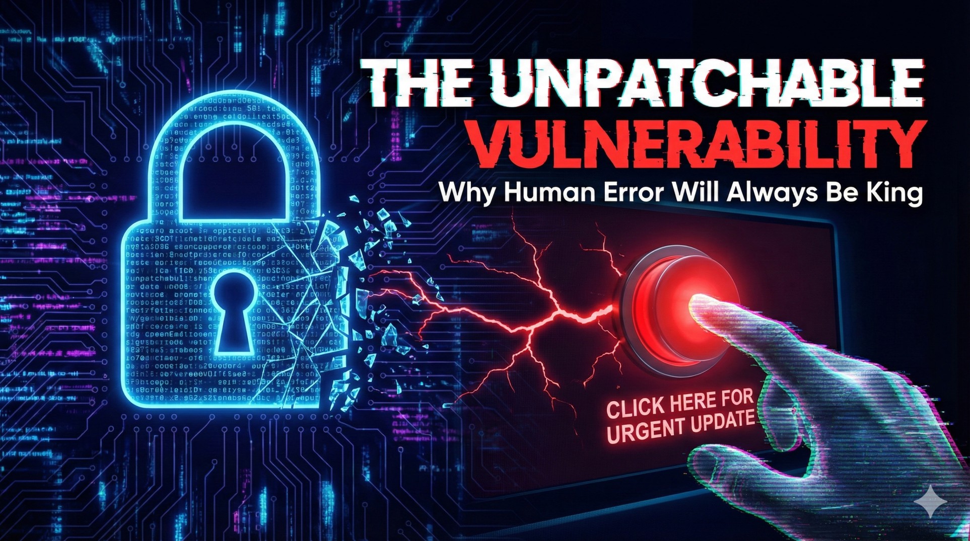 The "Unpatchable" Vulnerability: Why Human Error Will Always Be King