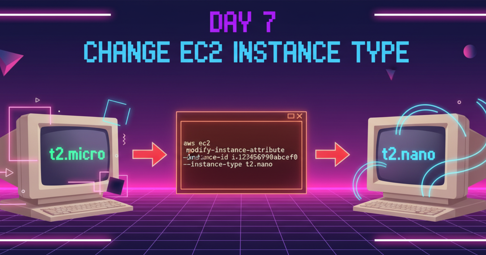 Day 7.Change EC2 Instance Type