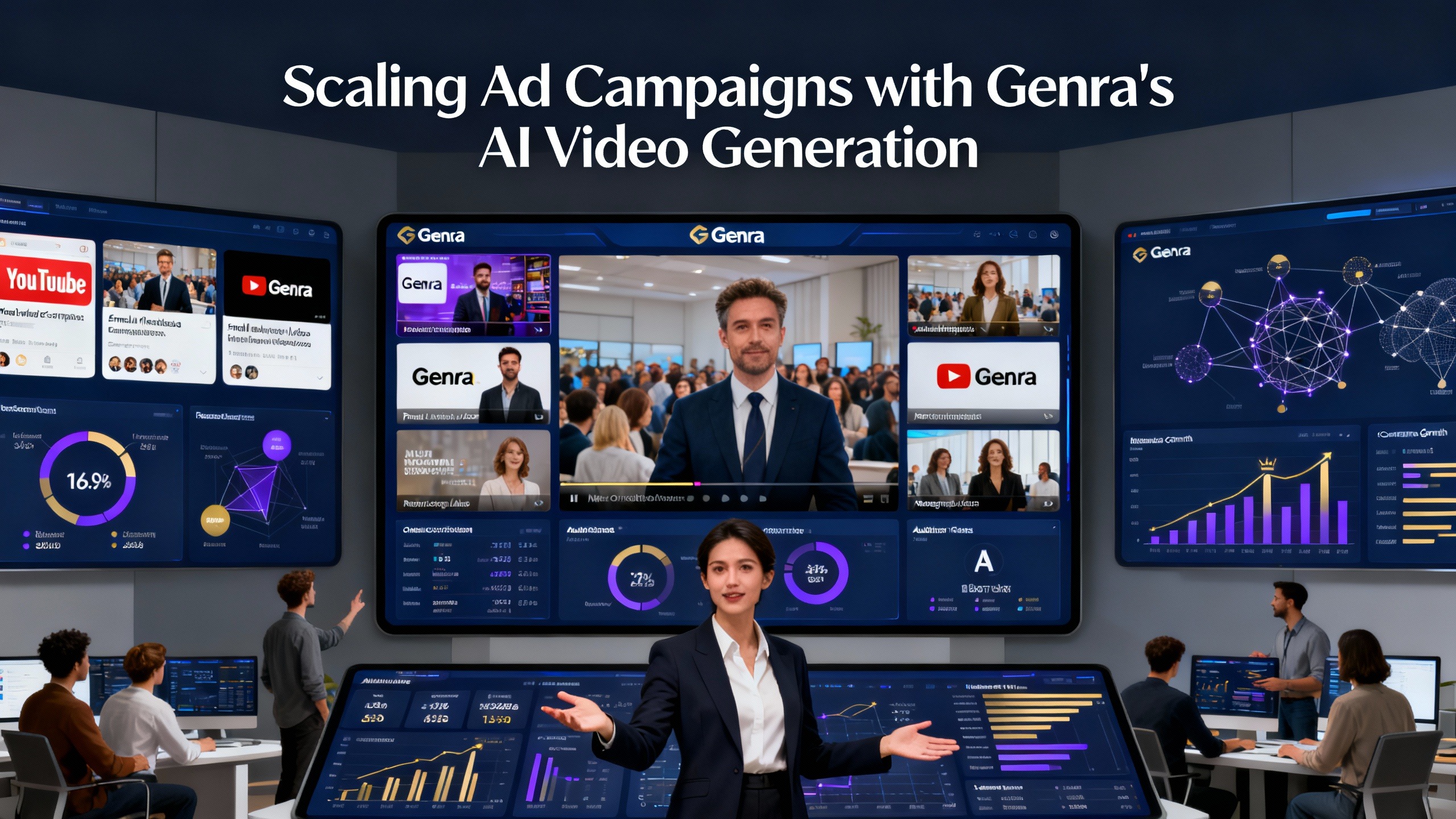 Scaling Ad Campaigns with Genra's AI Video Generation