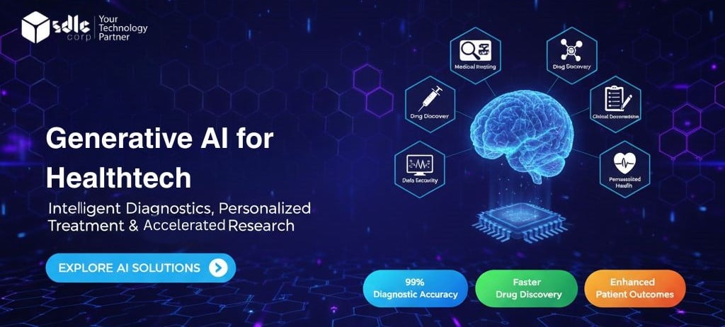 Generative AI for Healthtech| How It’s Actually Changing Healthcare in 2025