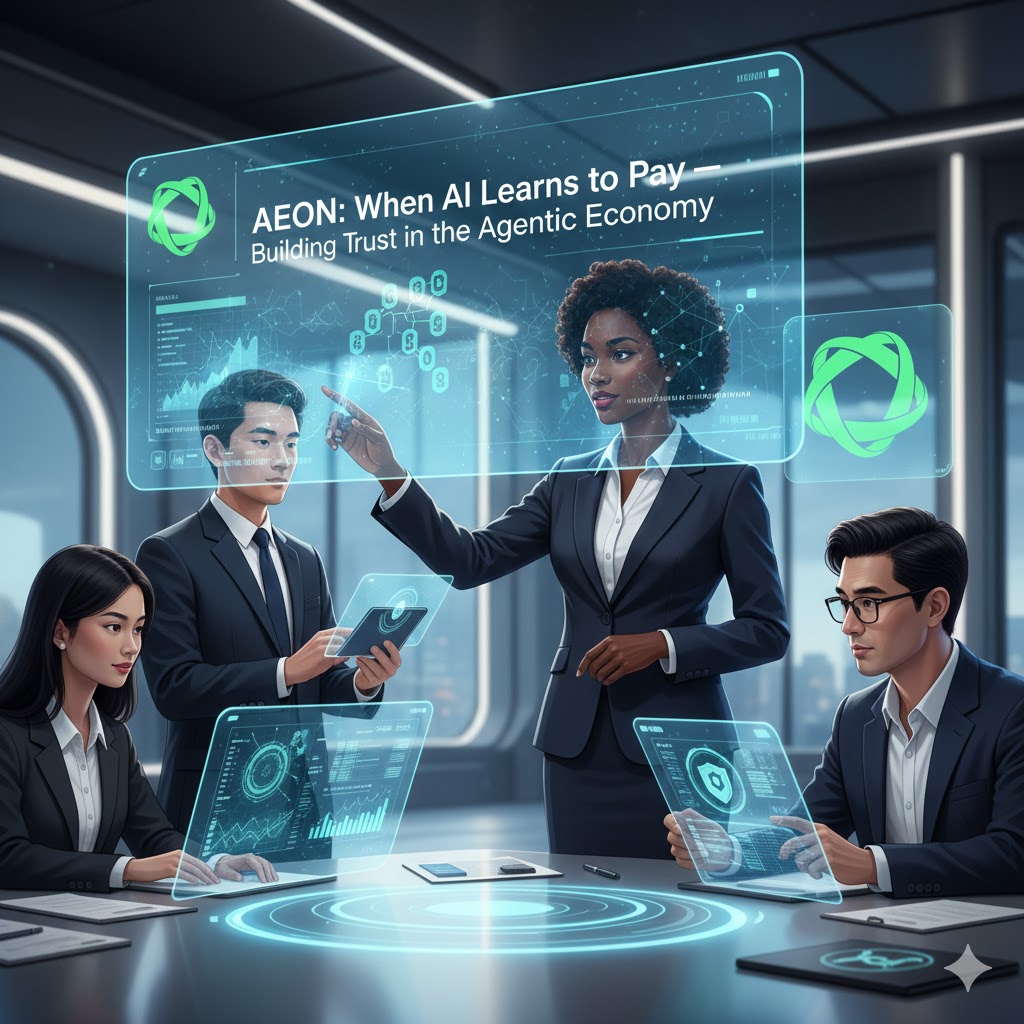 AEON: When AI Learns to Pay — Building Trust in the Agentic Economy