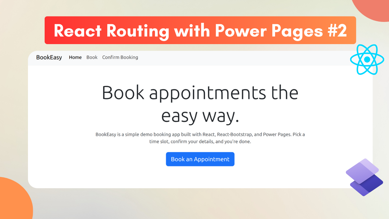 How to use React Router with Power Pages #2