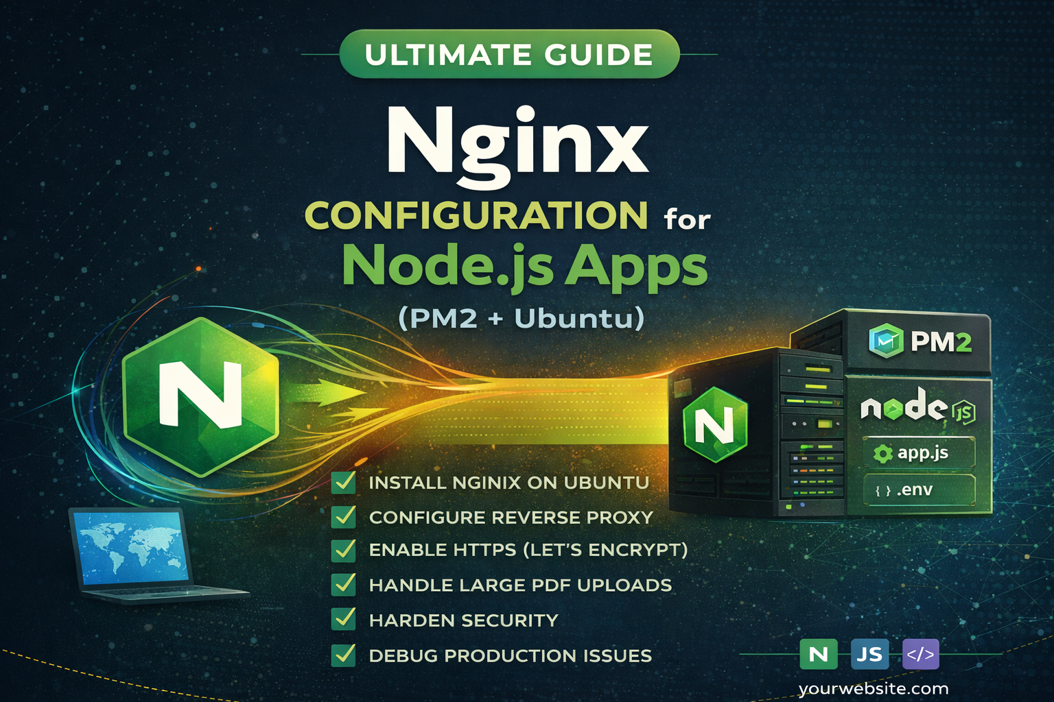 Nginx Configuration for Node.js Apps (PM2 + Ubuntu)
