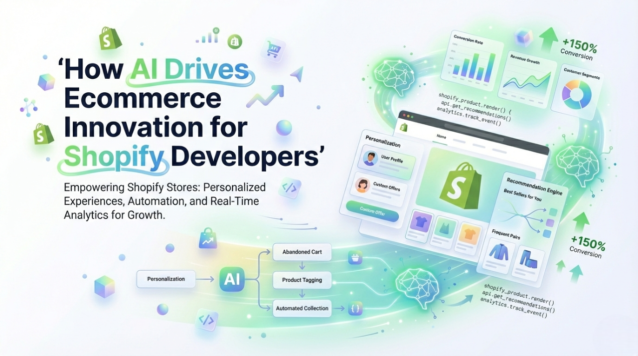 How AI Drives Ecommerce Innovation for Shopify Developers