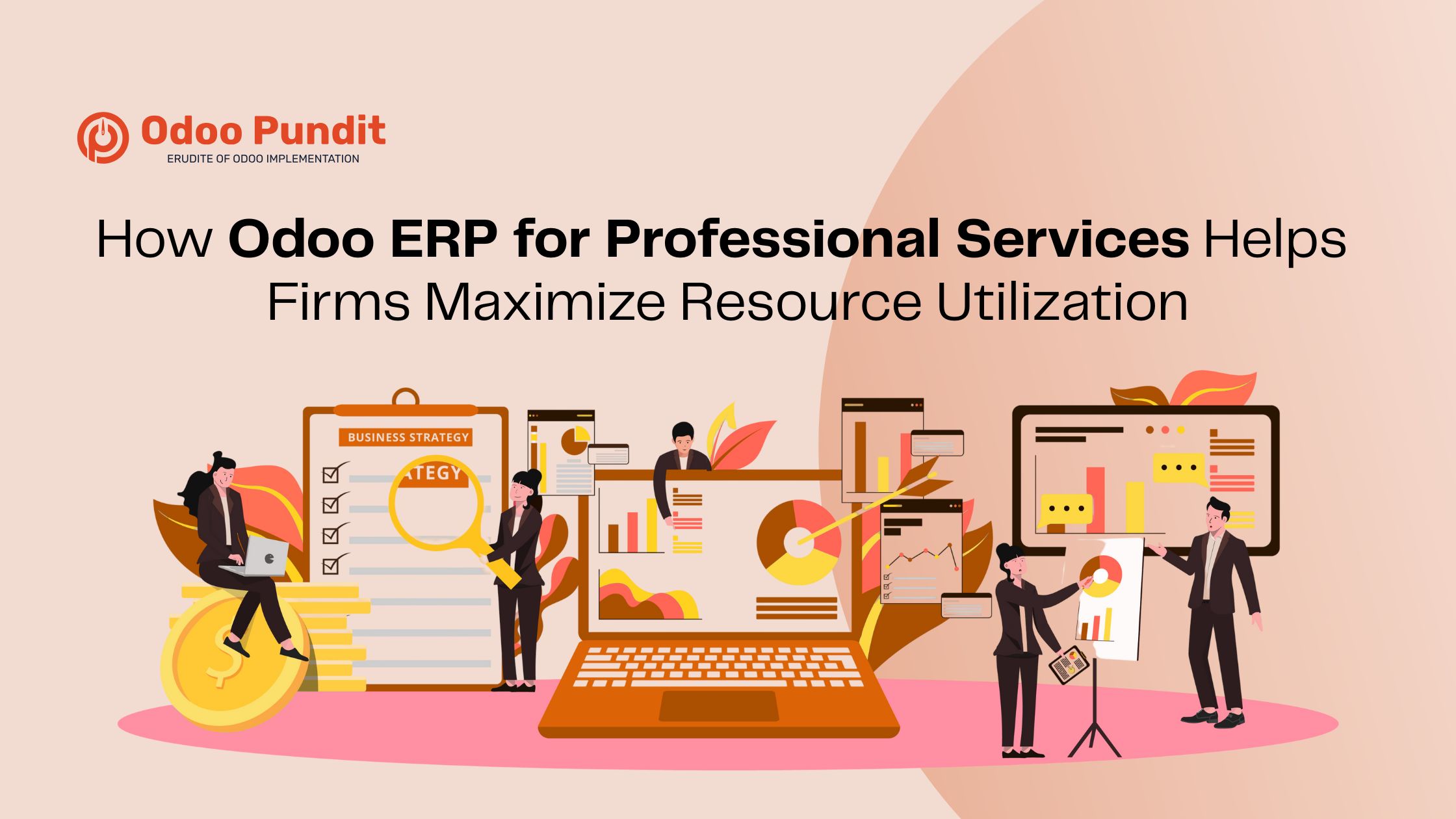 How Odoo ERP for Professional Services Helps Firms Maximize Resource Utilization