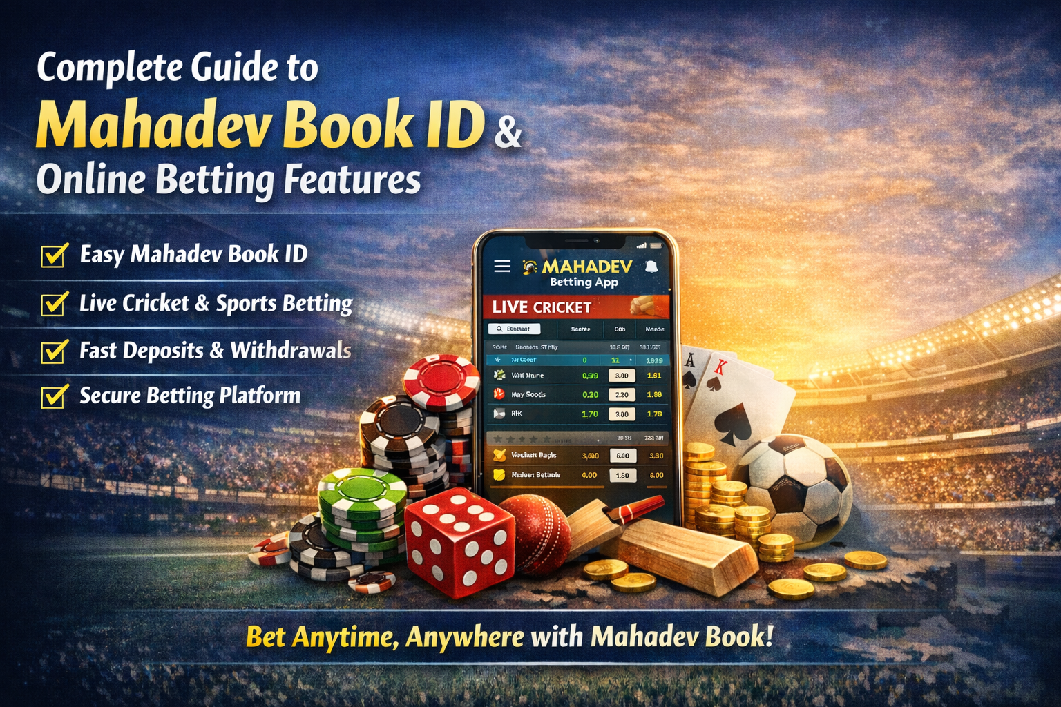 Complete Guide to Mahadev Book ID and Online Betting Features