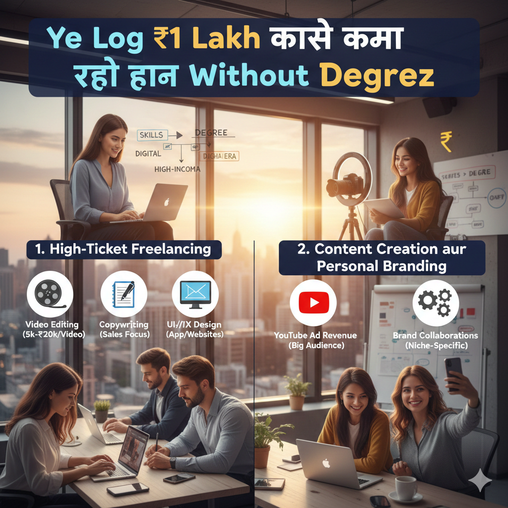 Ye Log ₹1 Lakh Kaise Kama Rahe Hain Without Degree