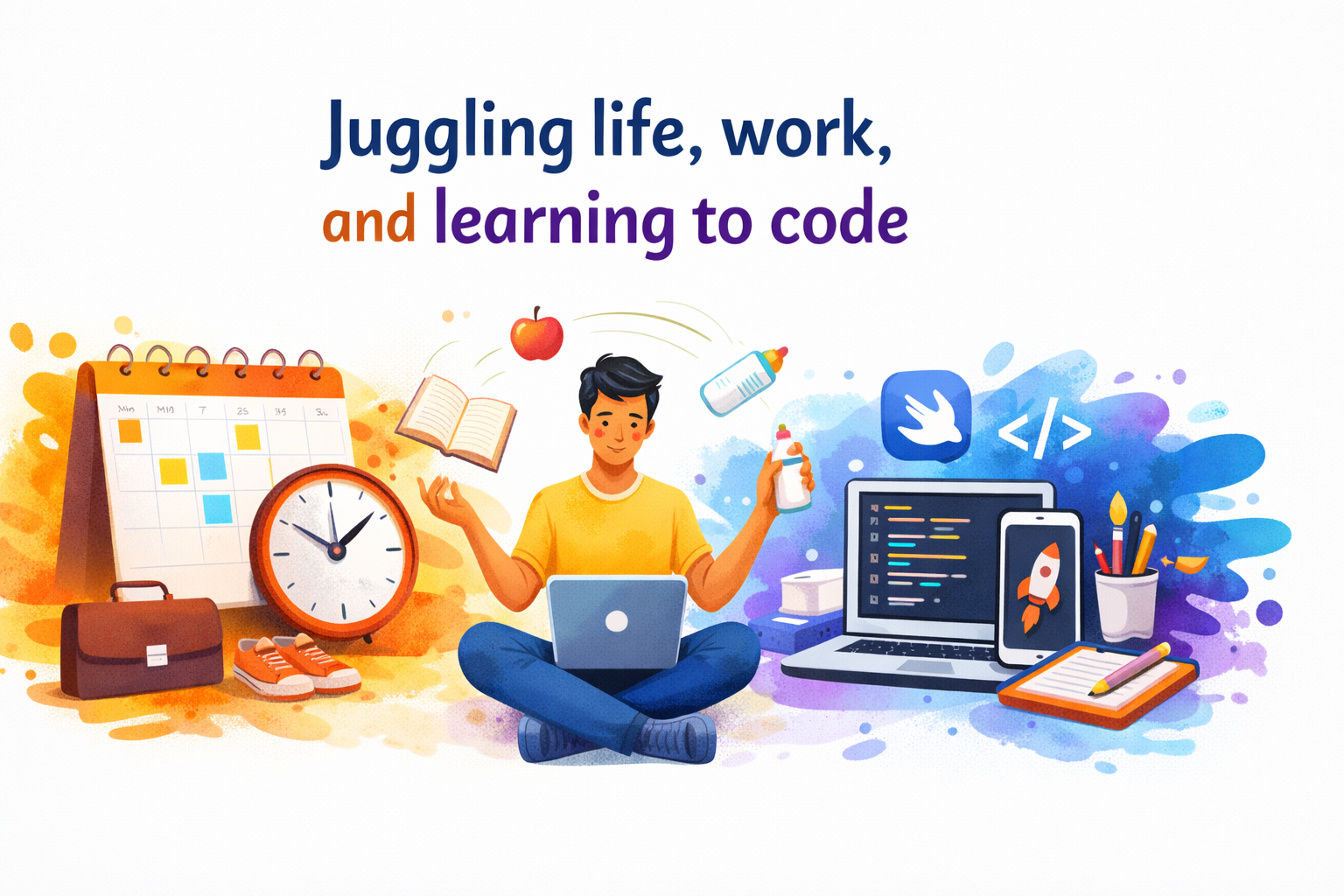 Mastering the Balance: Life, Work, and Learning to Code