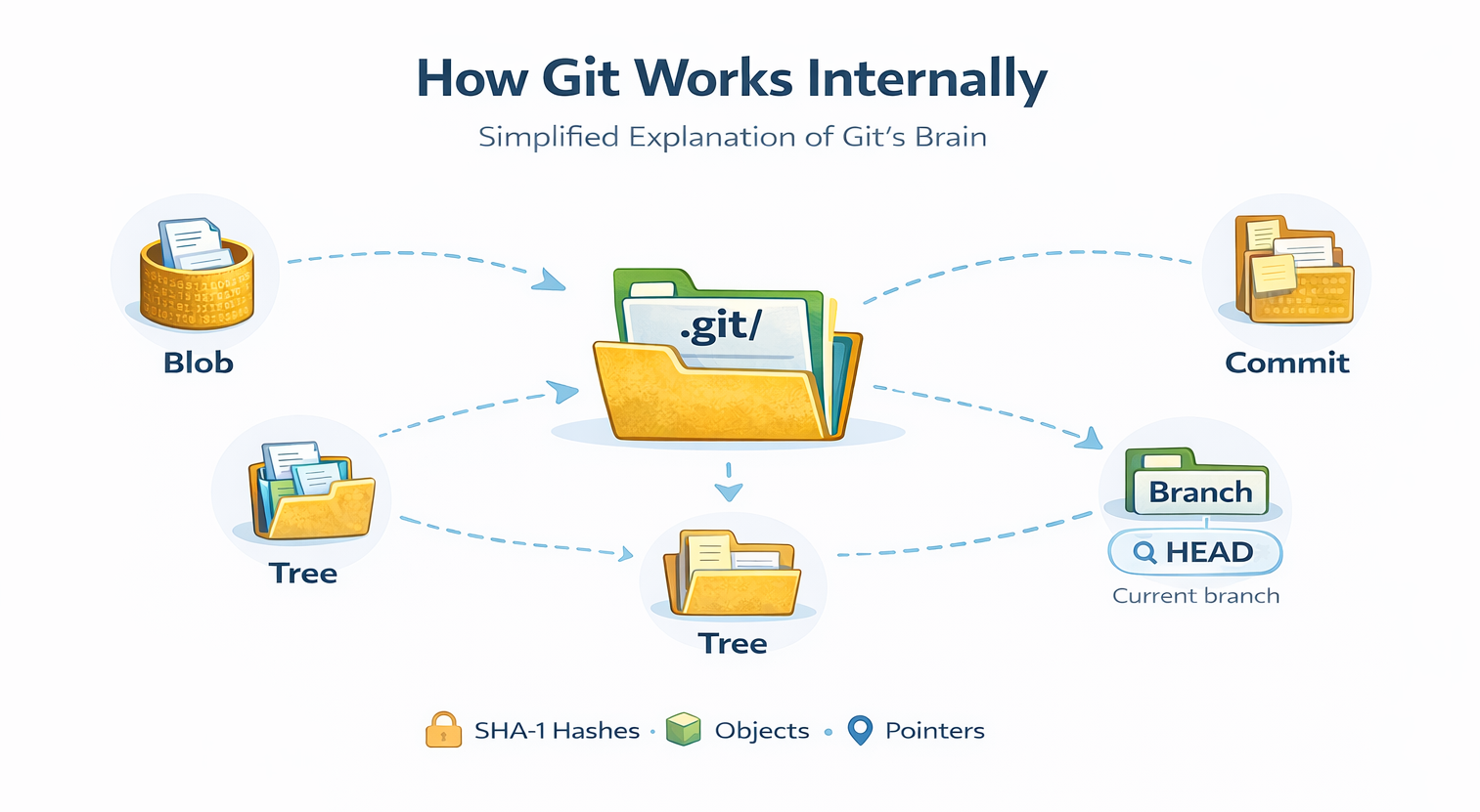 How Git Works Internally — A Deep Dive Beyond Commands