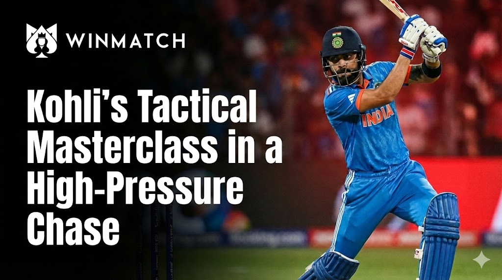 Kohli’s Calm Chase: A Match-Defining Knock Without a Century