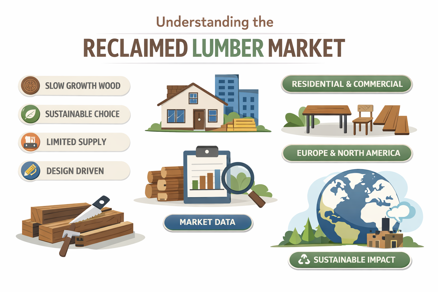 Reclaimed Lumber Market: What the Numbers Say, and What They Don’t