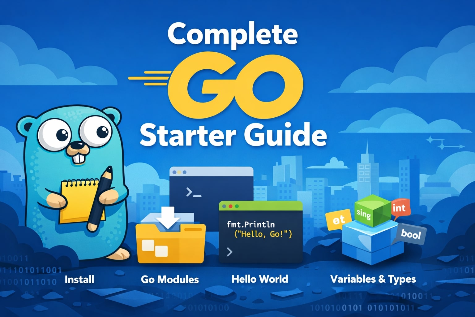 Learning Go, One Step at a Time