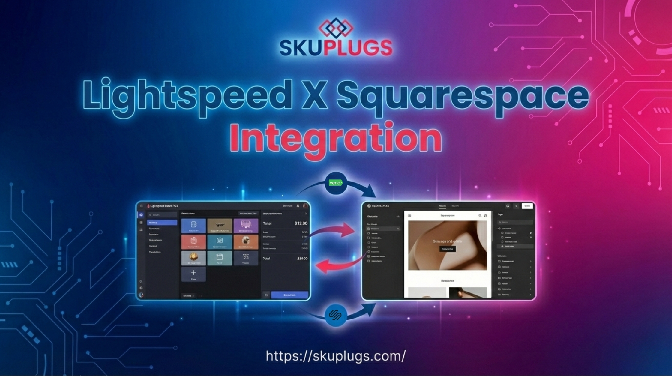 Lightspeed X Squarespace Integration