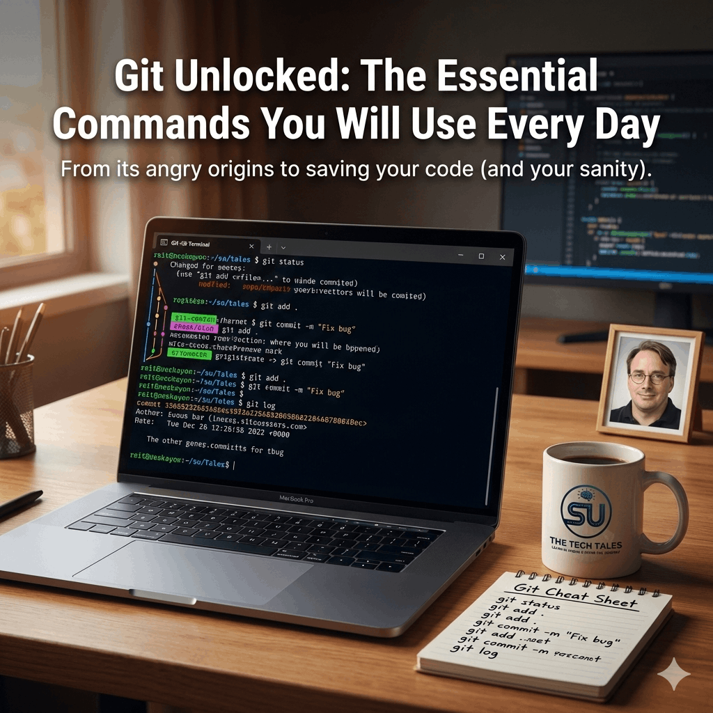 Git Unlocked: The Essential Commands You Will Use Every Day