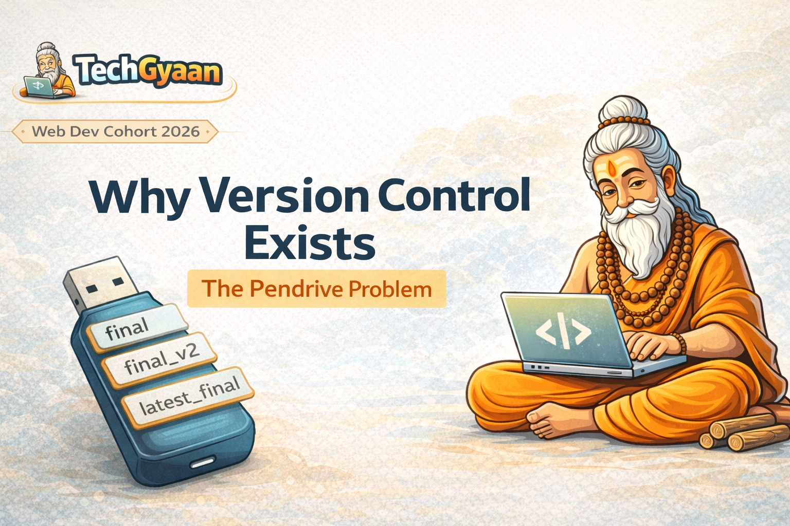 Why Version Control Exists: The Pendrive Problem